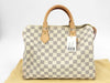 LOUIS VUITTON DU1097 Damier Azur Keepall 30 Handbag