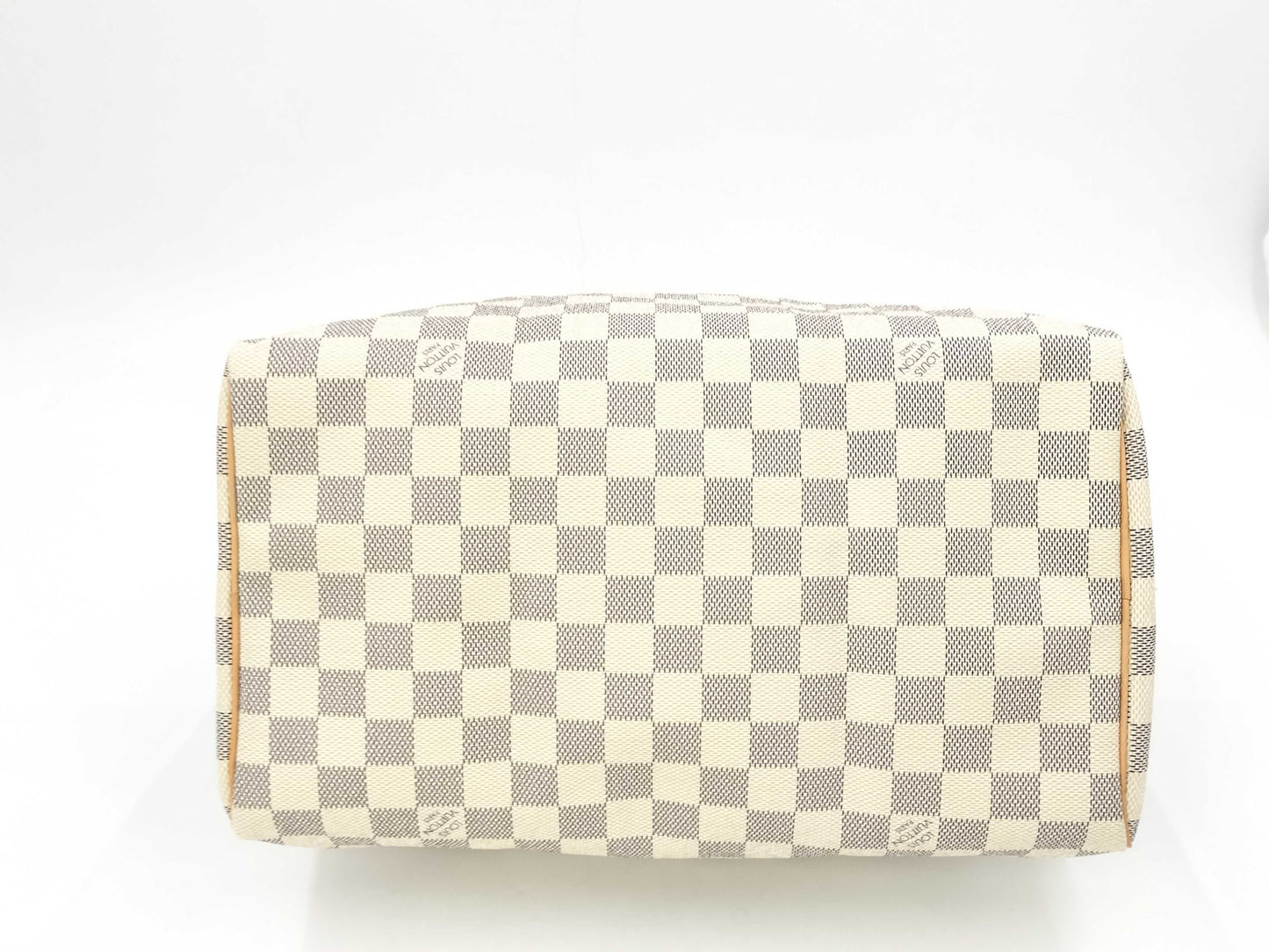 LOUIS VUITTON DU1097 Damier Azur Keepall 30 Handbag