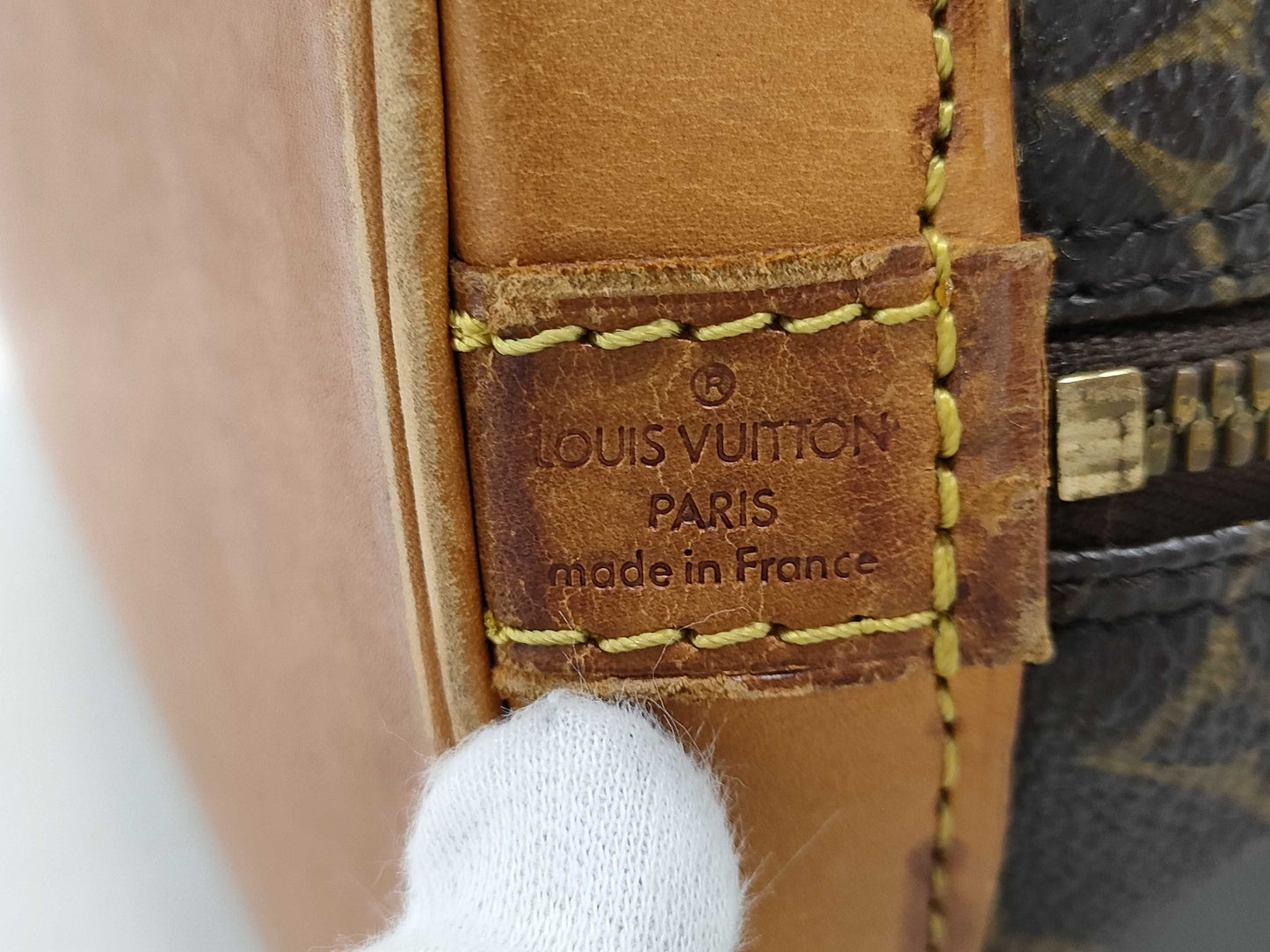 LOUIS VUITTON Monogram M53152 Alma BB Tote Bag