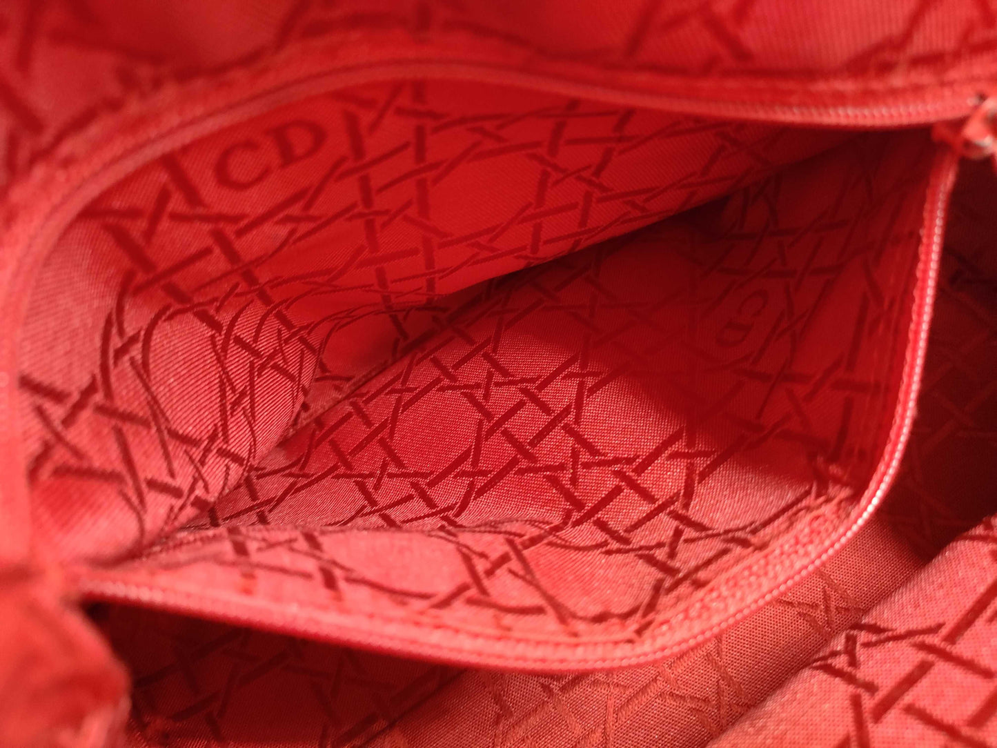 Dior Lady Dior Cannage/Nylon/GD Hardware/Handbag