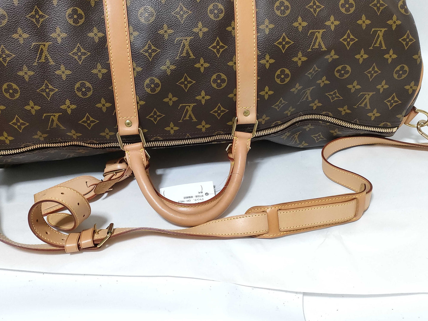 LOUIS VUITTON MB1001 Monogram M41412 Keepall Bandouliere 60 Boston Bag