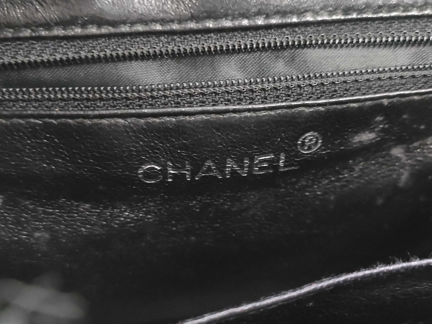 CHANEL Enamel Quilted Handbag