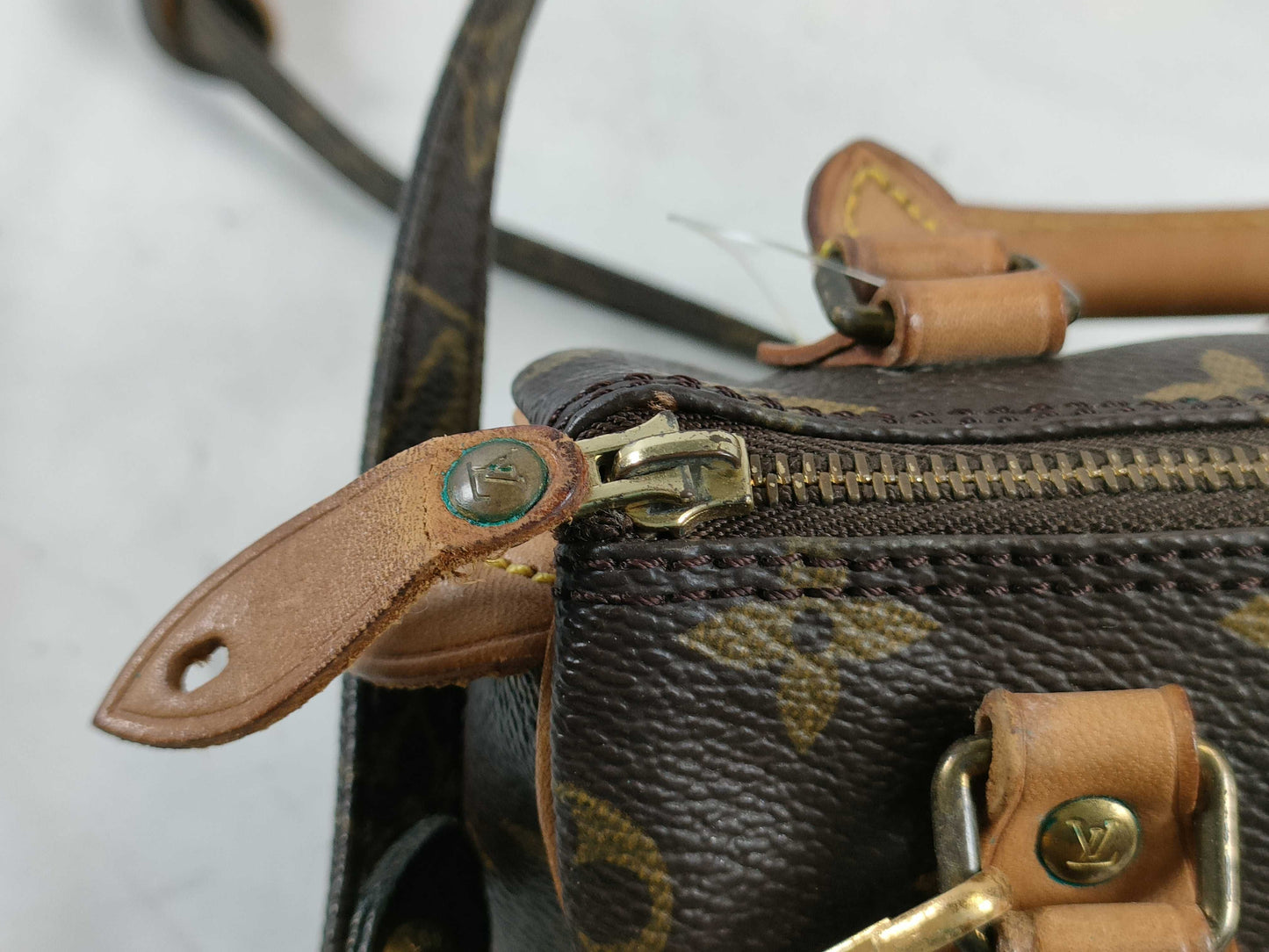 LOUIS VUITTON RFID Unverifiable TH 0932 Monogram M41534 Mini Speedy Pouch