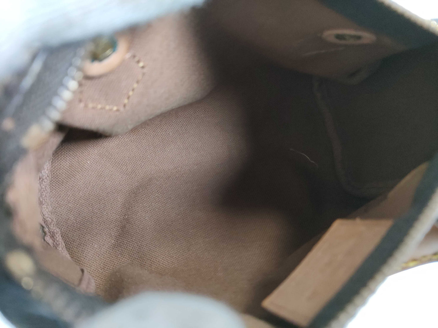 LOUIS VUITTON RFID Unverifiable TH 0932 Monogram M41534 Mini Speedy Pouch