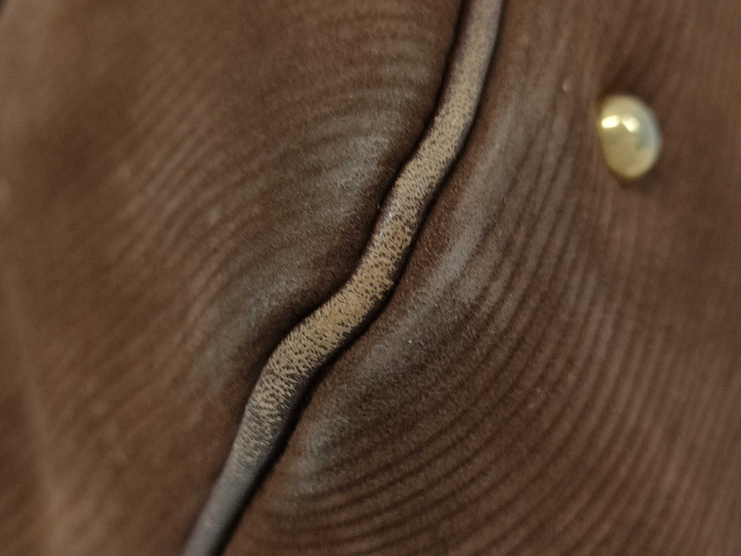 GIVENCHY Suede-Look Leather Handbag Brown