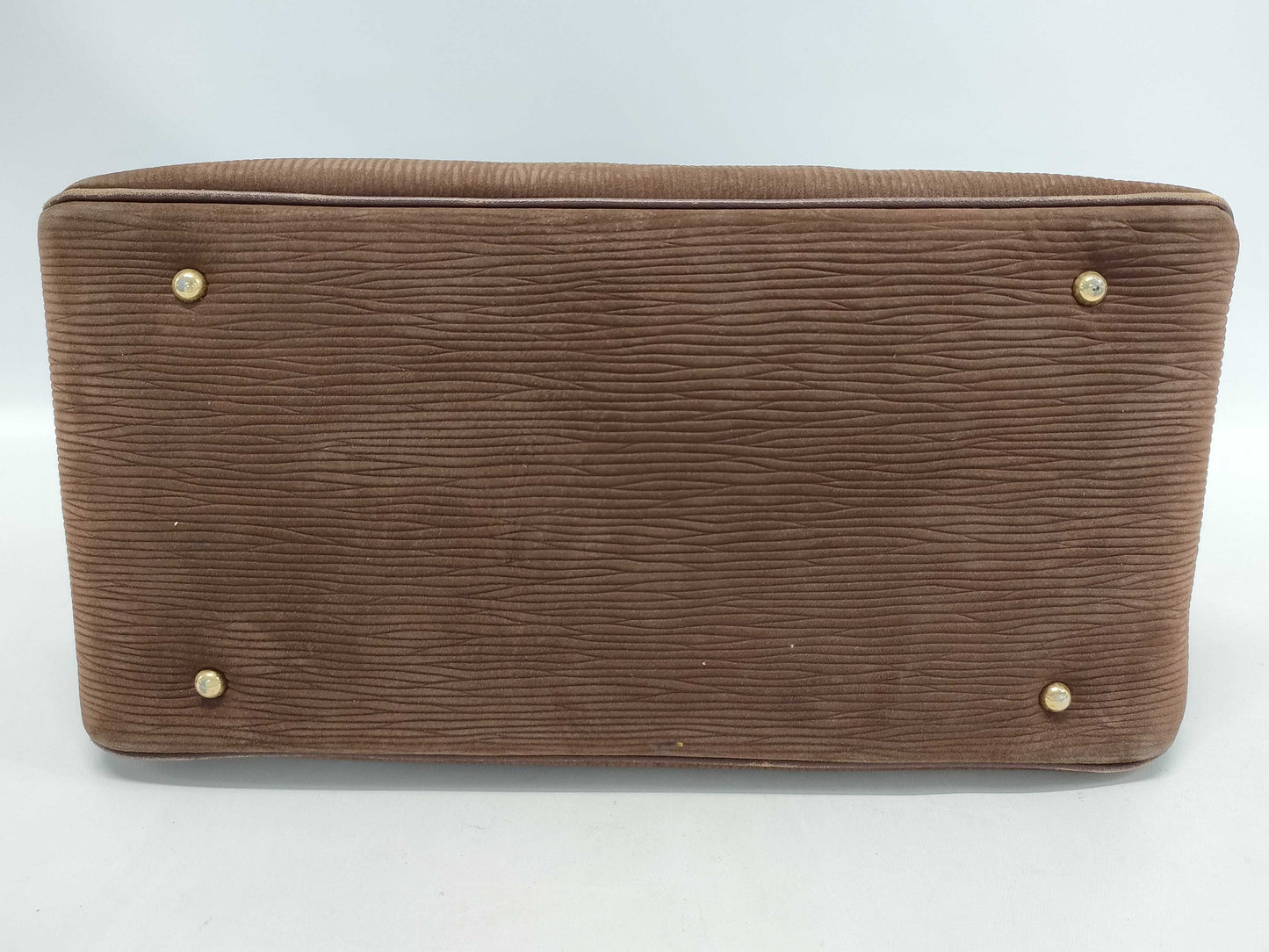 GIVENCHY Suede-Look Leather Handbag Brown