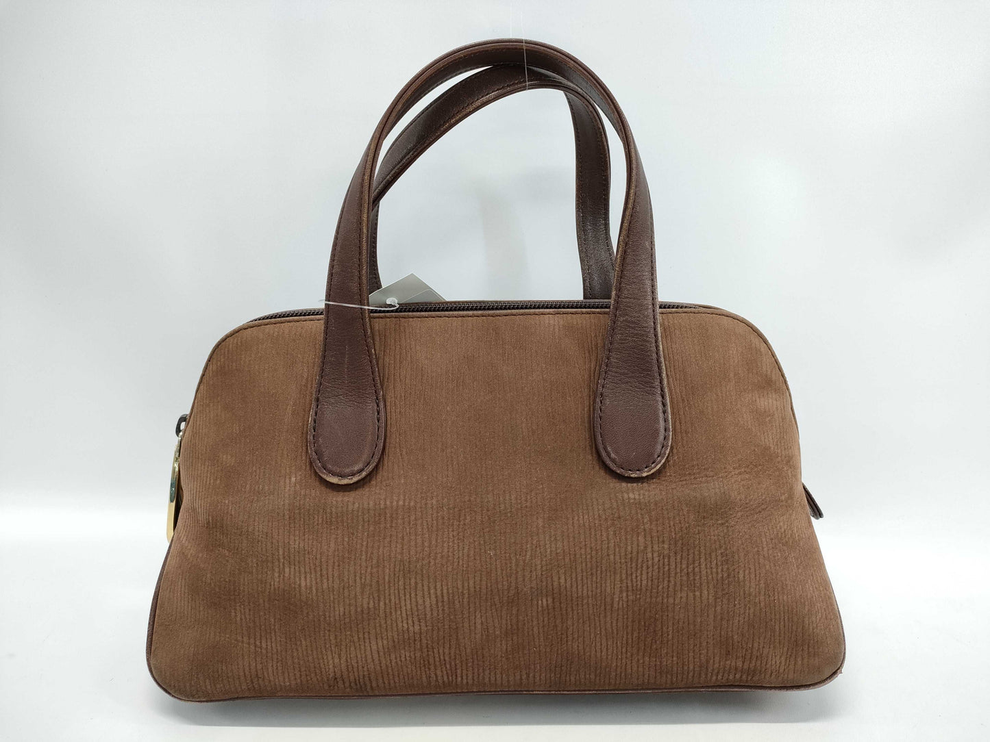 GIVENCHY Suede-Look Leather Handbag Brown