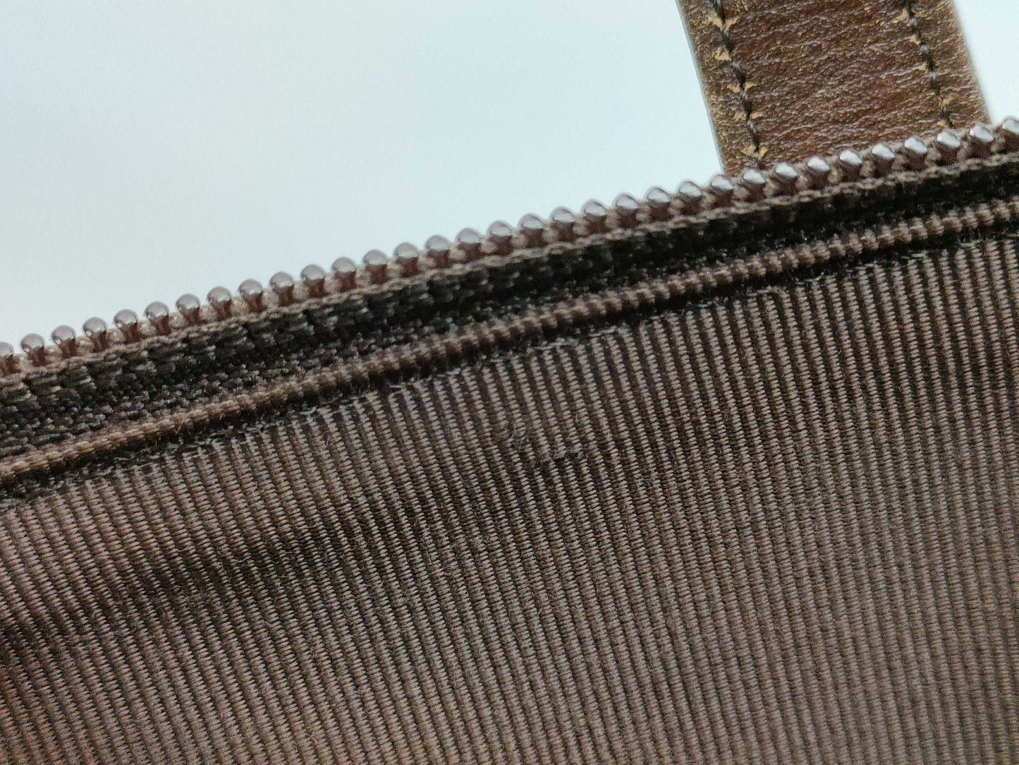 GIVENCHY Suede-Look Leather Handbag Brown