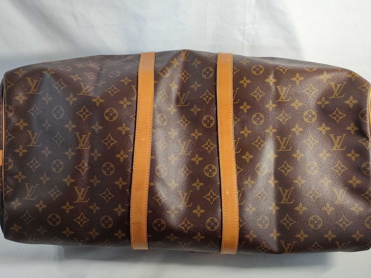 LOUIS VUITTON RFID Unavailable VI0933 Monogram Keepall Bandouliere 50 Boston Bag