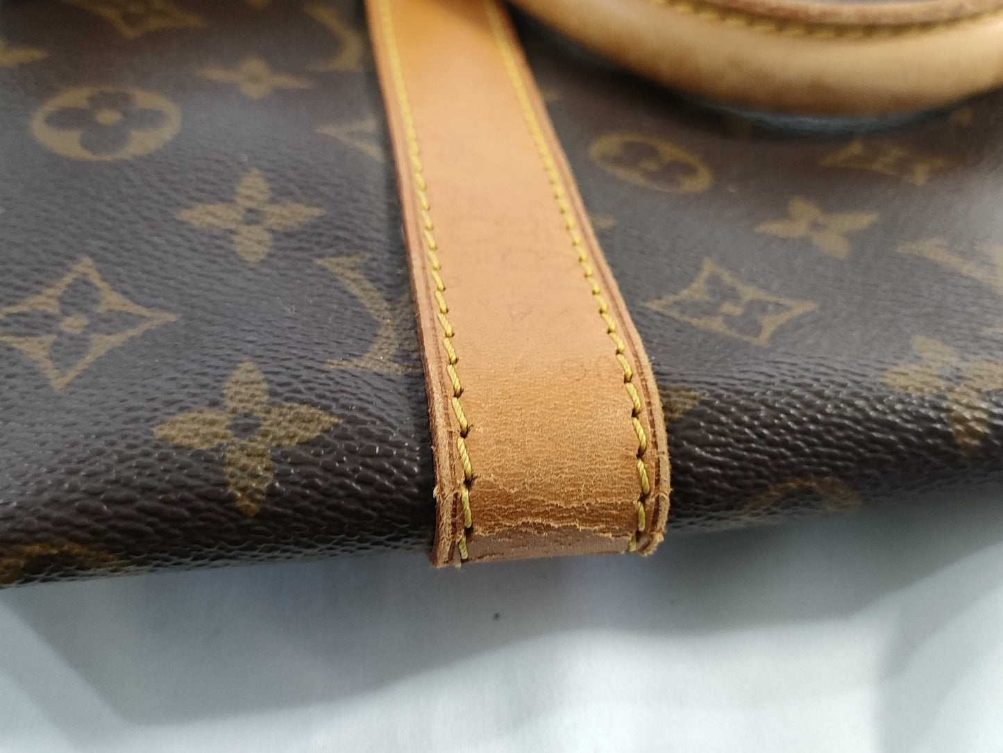LOUIS VUITTON RFID Unavailable VI0933 Monogram Keepall Bandouliere 50 Boston Bag