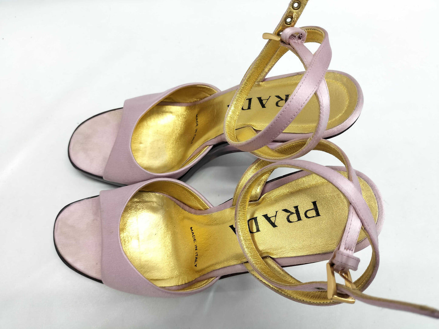 PRADA wedge sole sandals