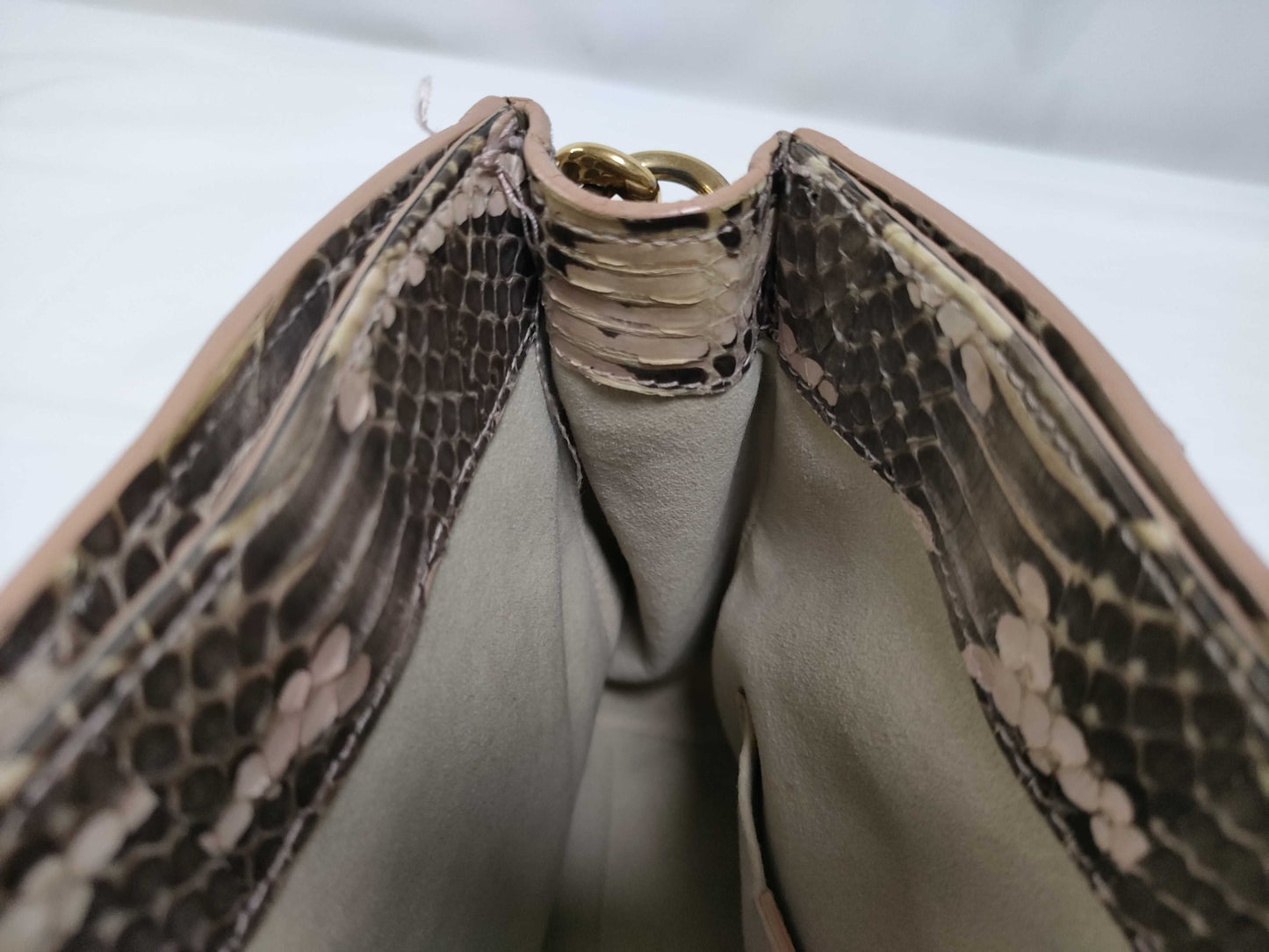 Salvatore Ferragamo Python 2-way handbag