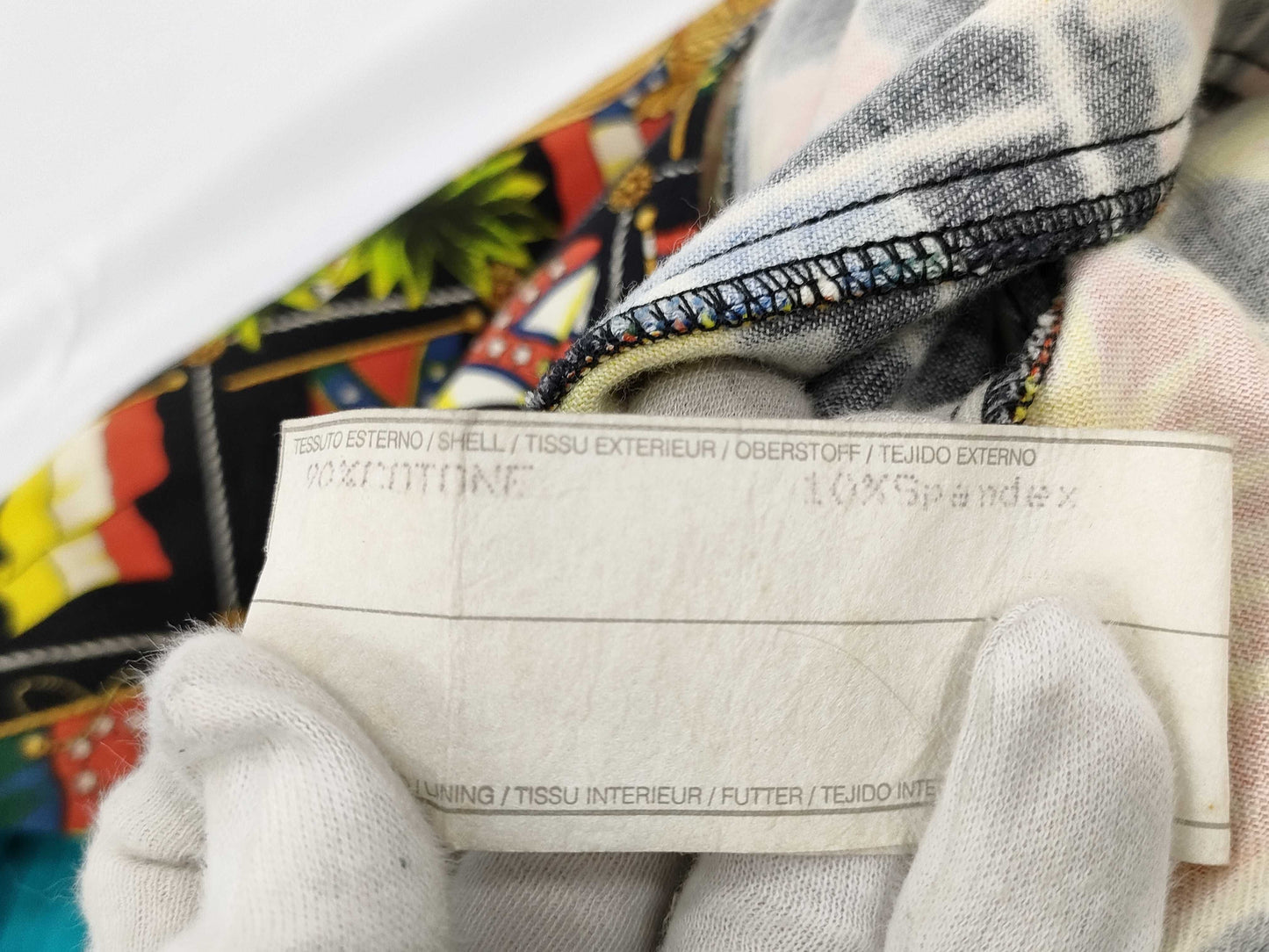 Versace patterned shirt jacket