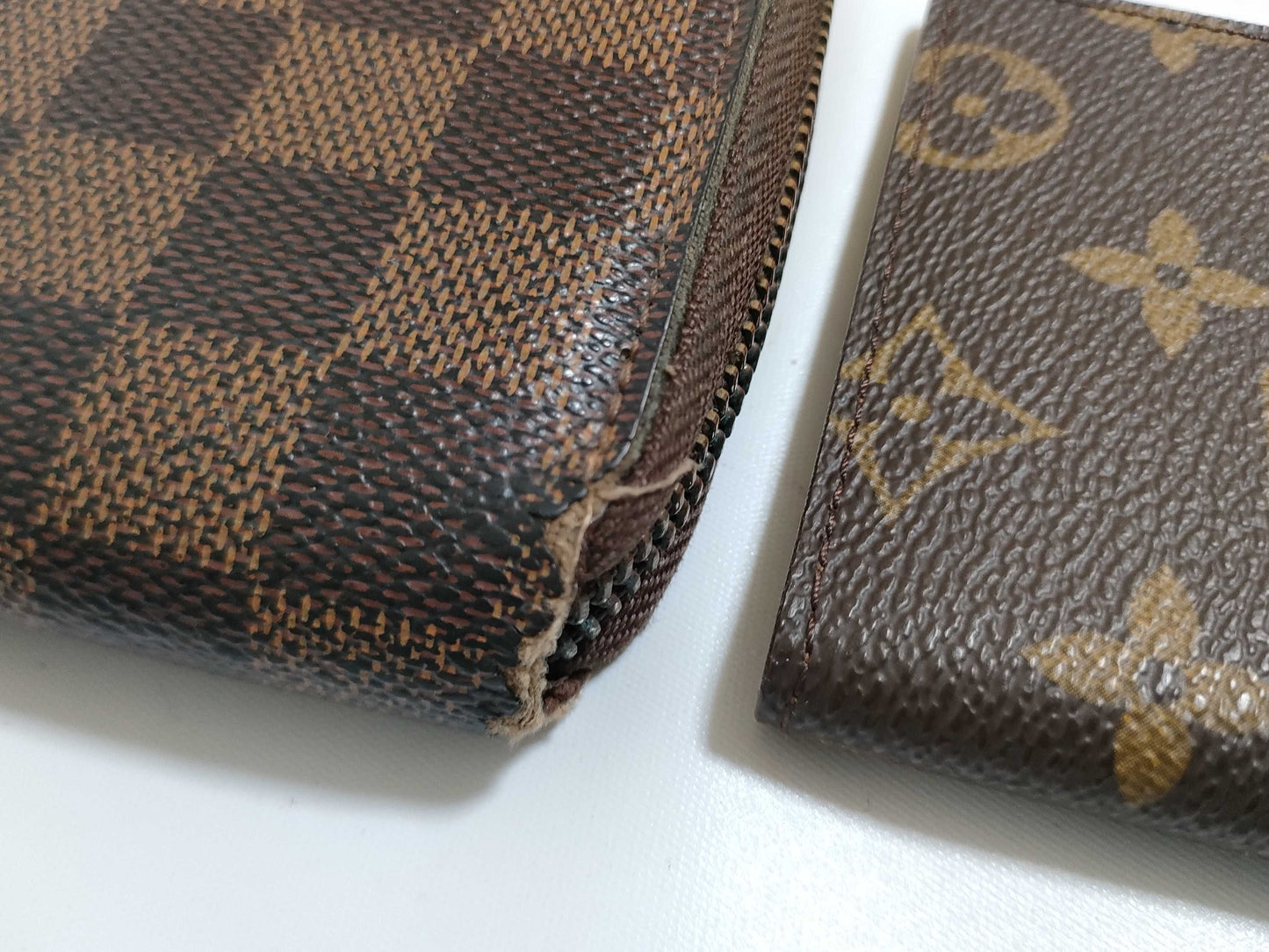 LOUIS VUITTON Monogram Wallet Set