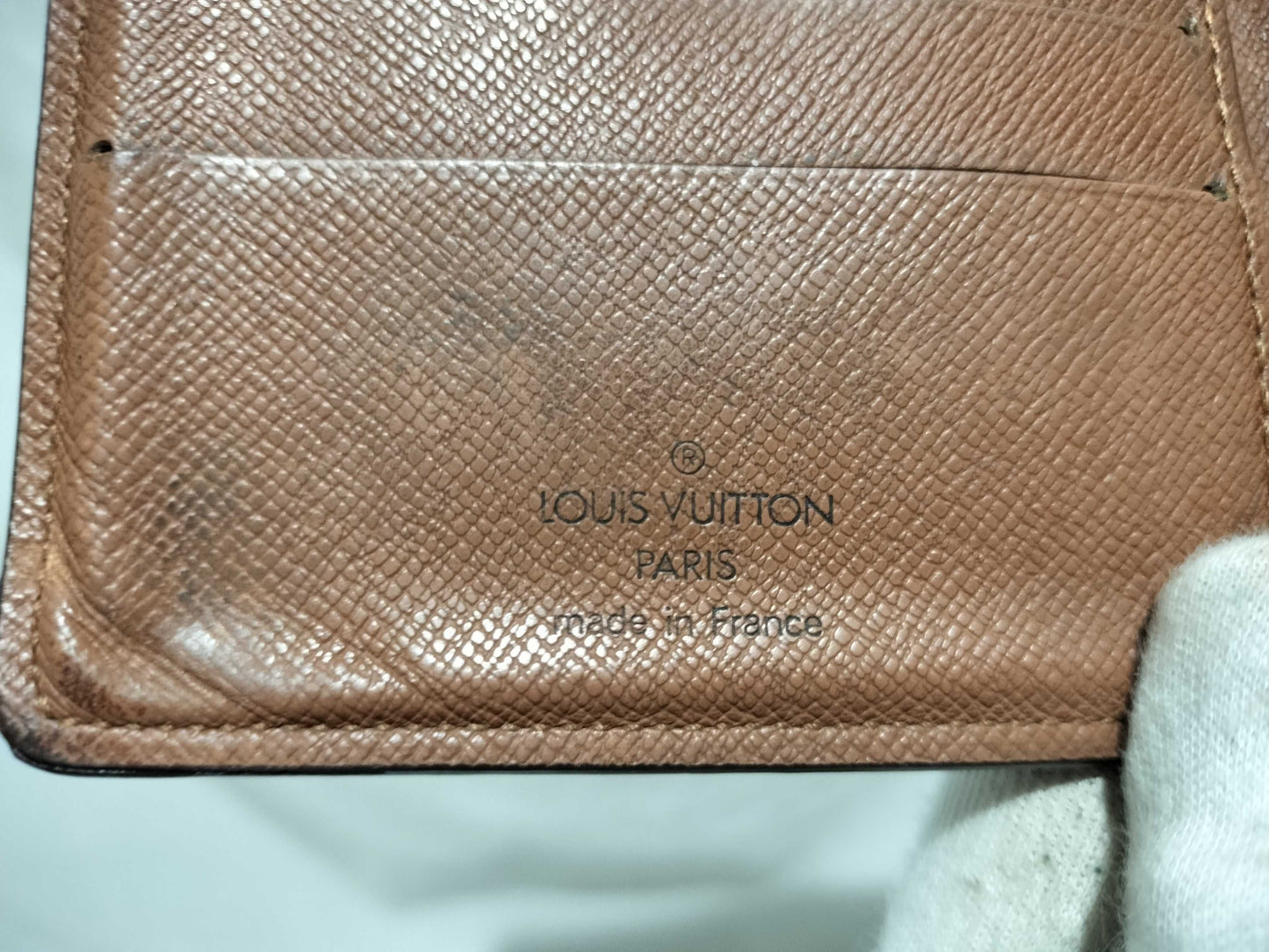 LOUIS VUITTON Monogram Wallet and Key Case
