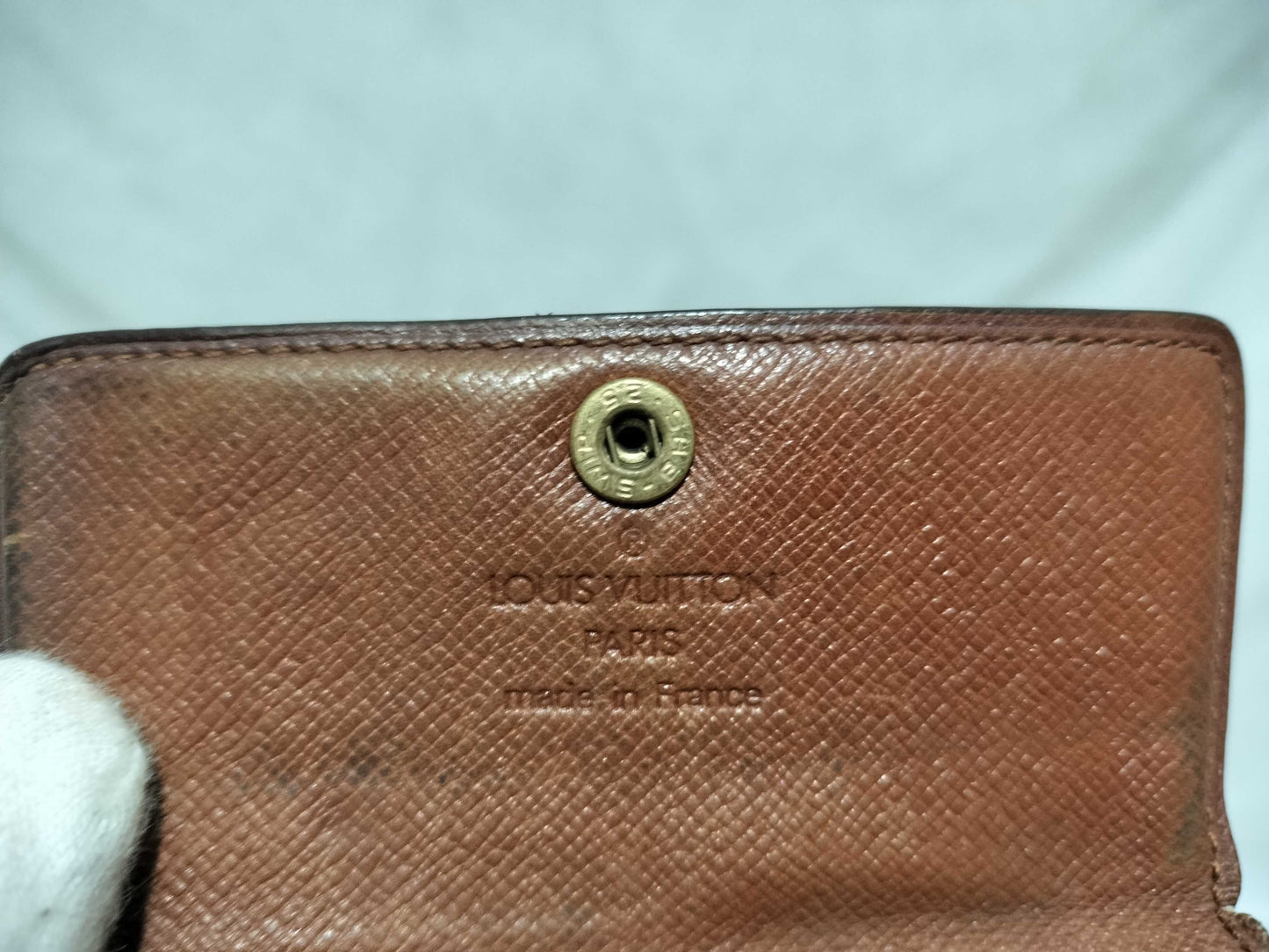 LOUIS VUITTON Monogram Wallet and Key Case