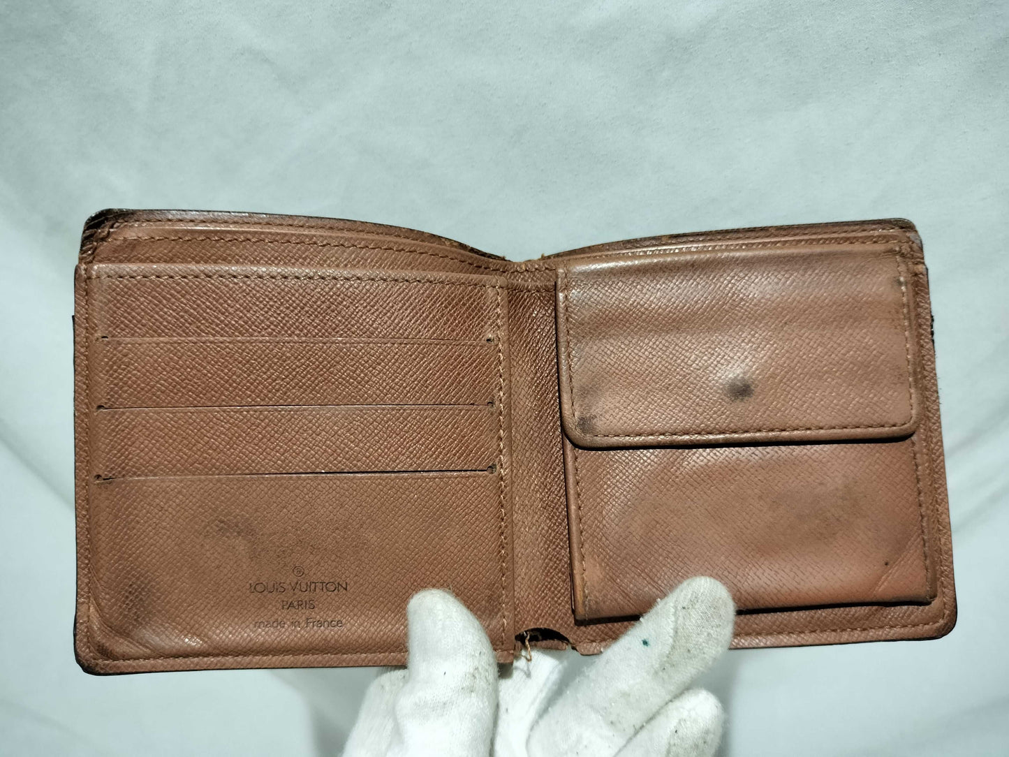 LOUIS VUITTON Monogram Wallet and Key Case