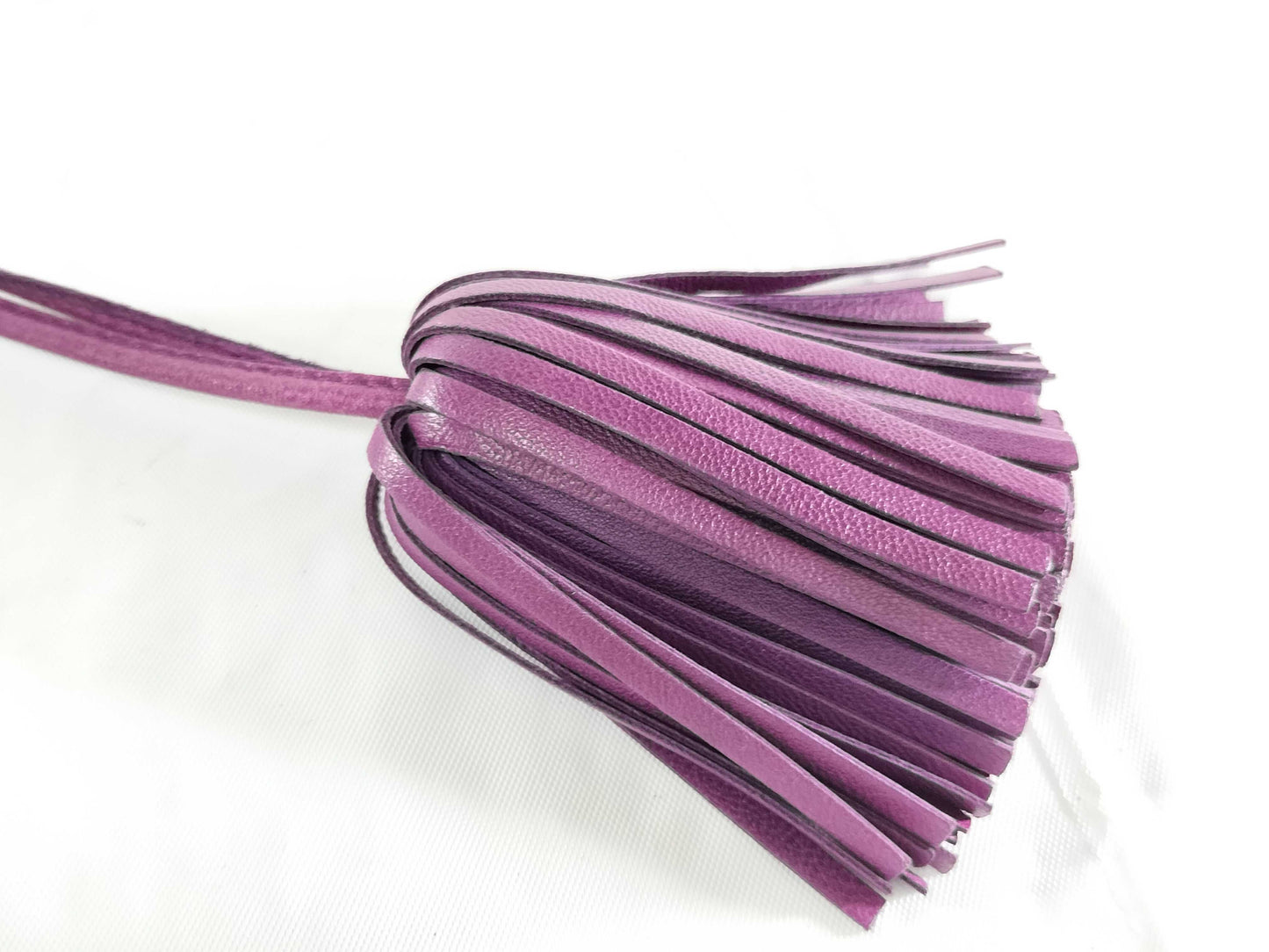 LOEWE Nappa Leather Handbag with Logo Fringe Charm