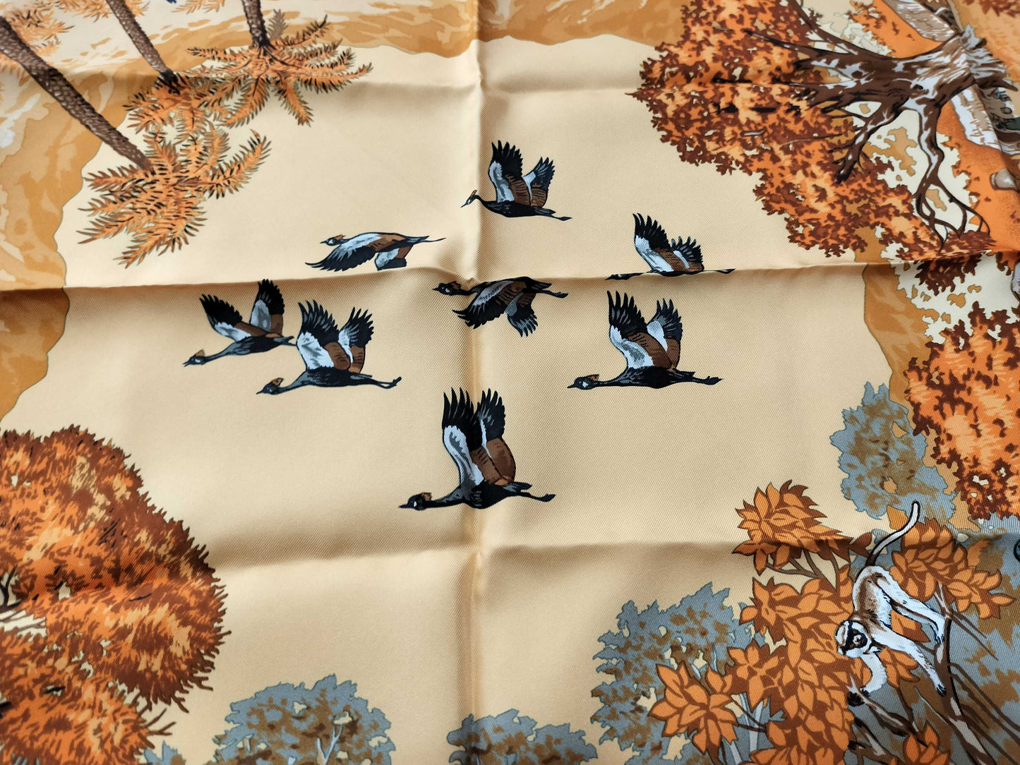 HERMES Carré 90/Africa/Scarf with tag