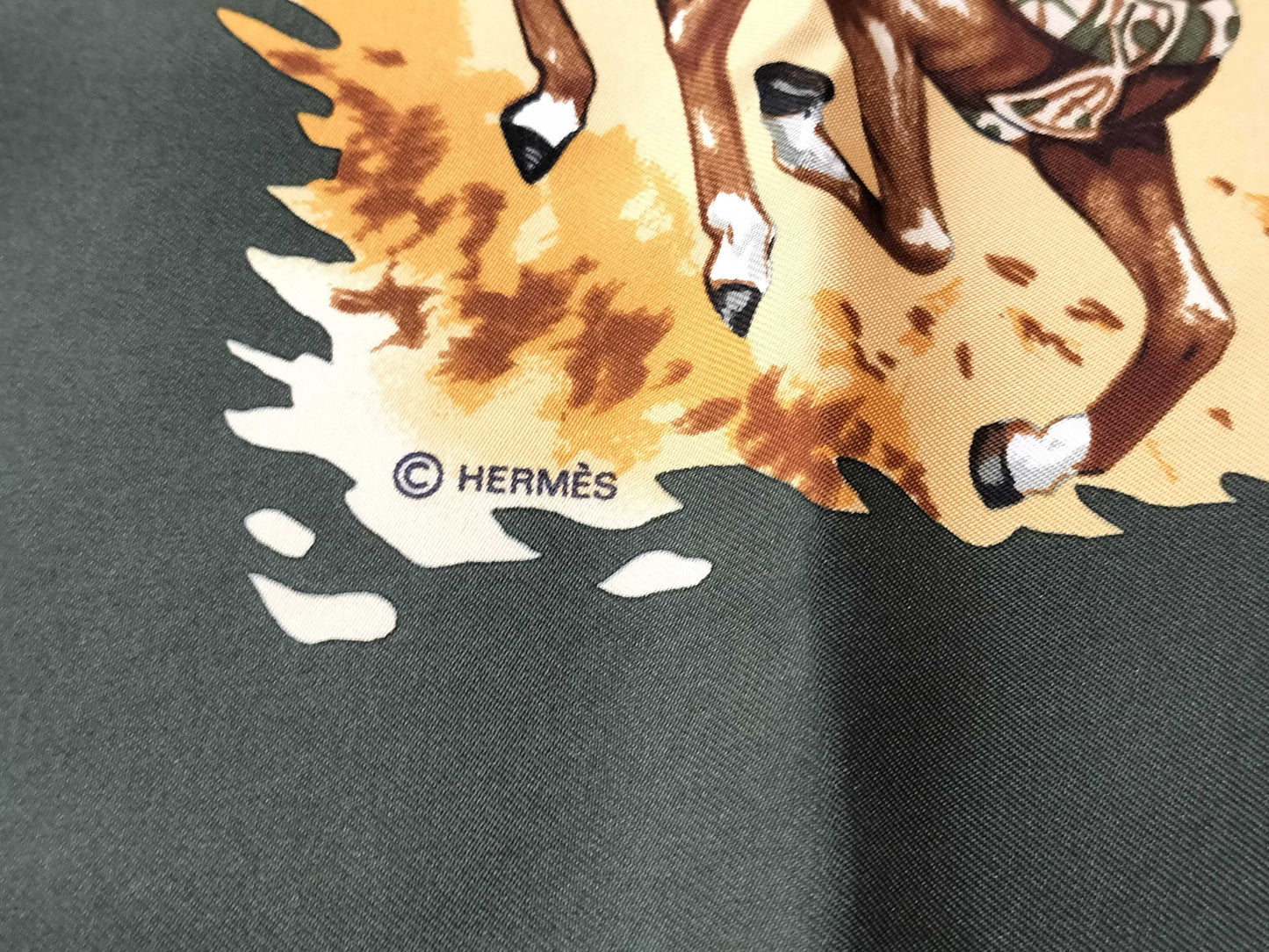 HERMES Carré 90/Africa/Scarf with tag