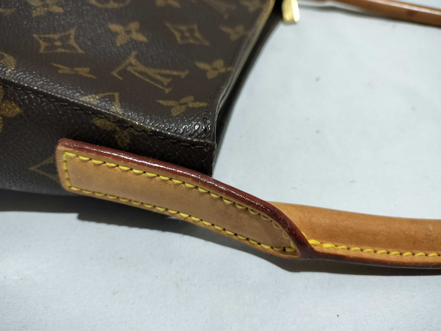 LOUIS VUITTON RFID Unverified FL0052 Monogram Looping MM Shoulder Bag