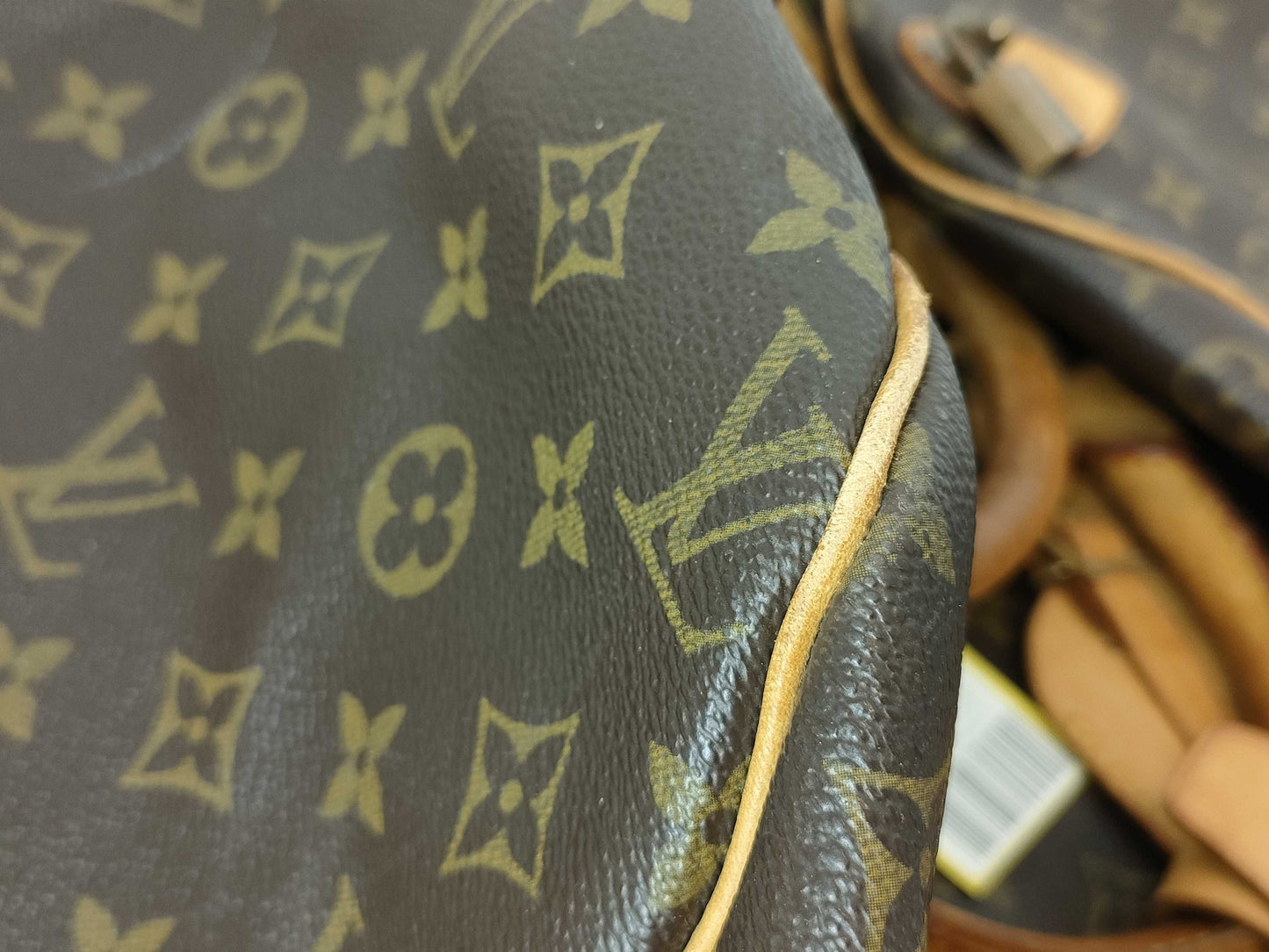 LOUIS VUITTON RFID verification failed. 832SD Monogram Keepall 50 Boston Bag.