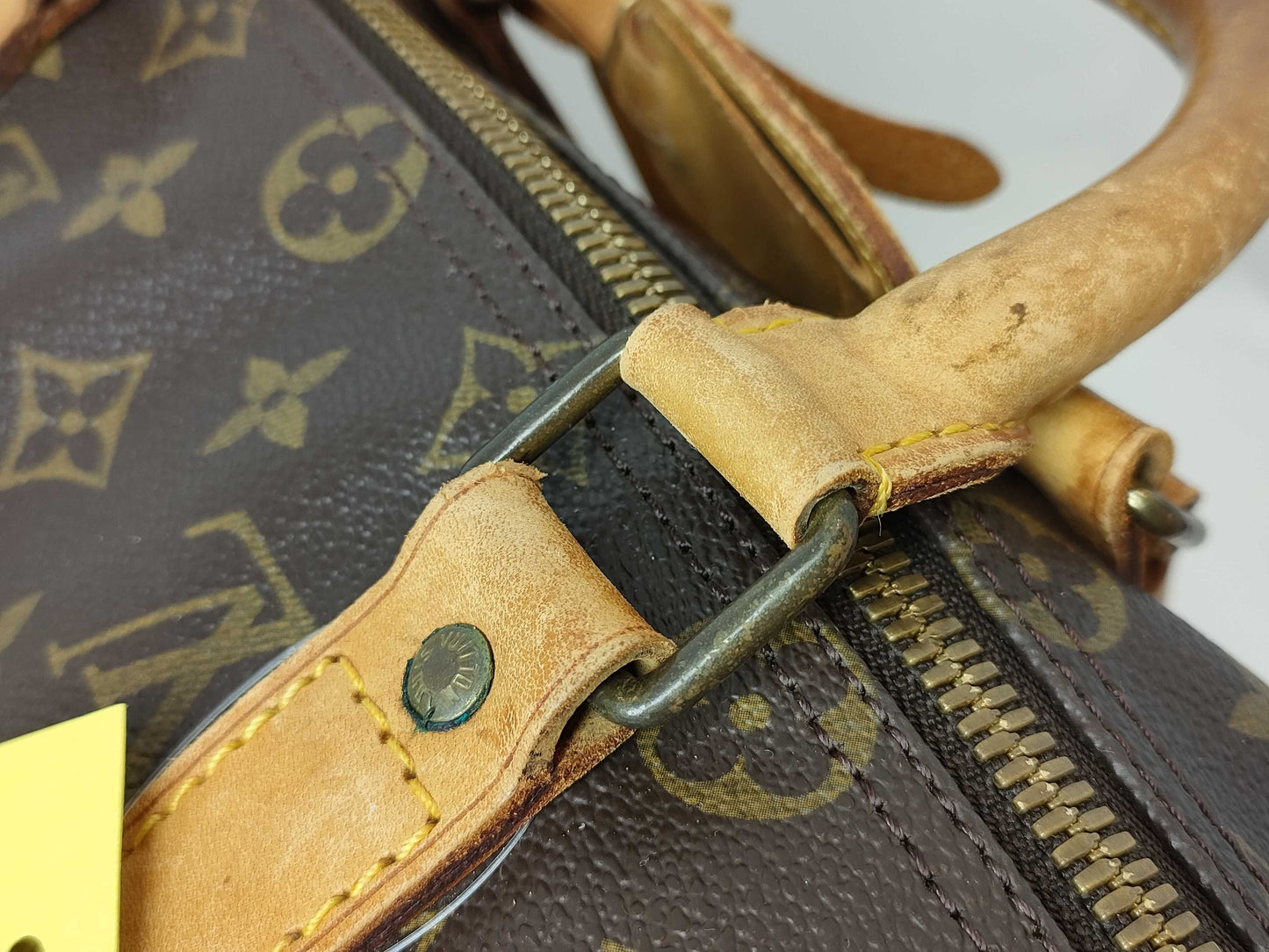 LOUIS VUITTON RFID verification failed. 832SD Monogram Keepall 50 Boston Bag.