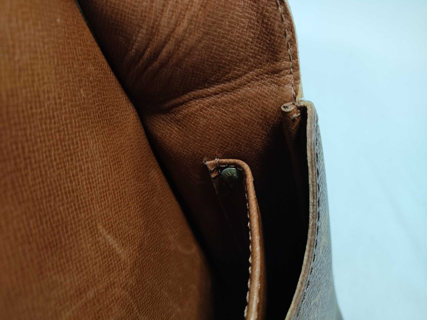 LOUIS VUITTON RFID Unverifiable 843 Monogram Cartesiere Shoulder Bag
