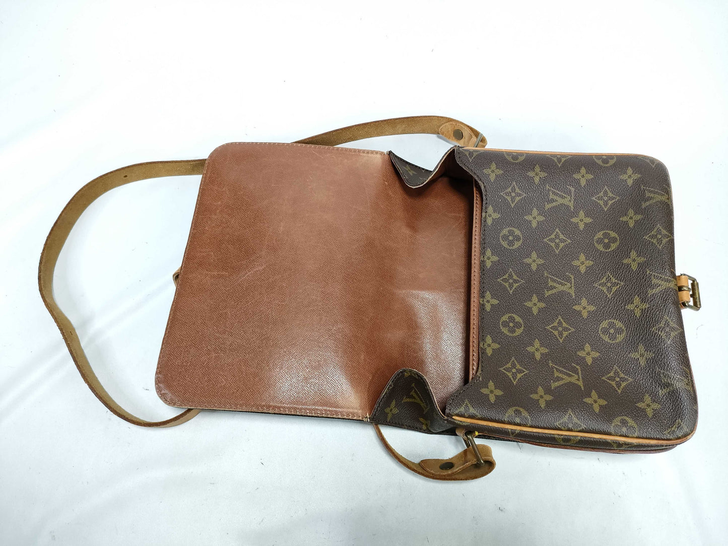 LOUIS VUITTON RFID Unverifiable 843 Monogram Cartesiere Shoulder Bag