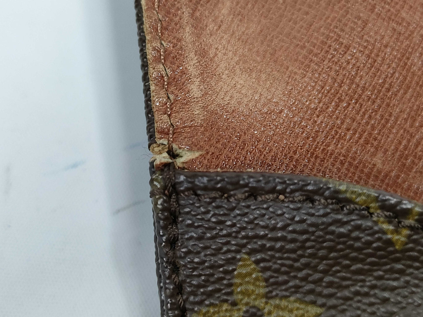 LOUIS VUITTON RFID Unverifiable 843 Monogram Cartesiere Shoulder Bag