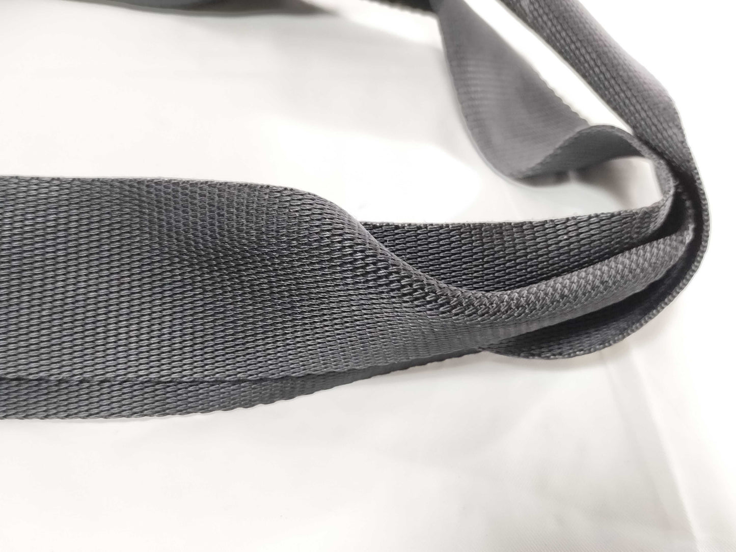 PRADA nylon triangular logo bag, zipper damage, condition considered. Tote bag