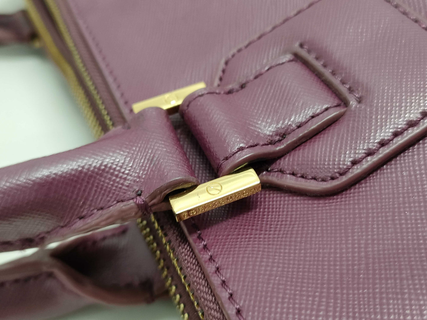 Tory Burch Leather 2-Way Tote Bag
