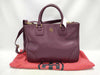 Tory Burch Leather 2-Way Tote Bag