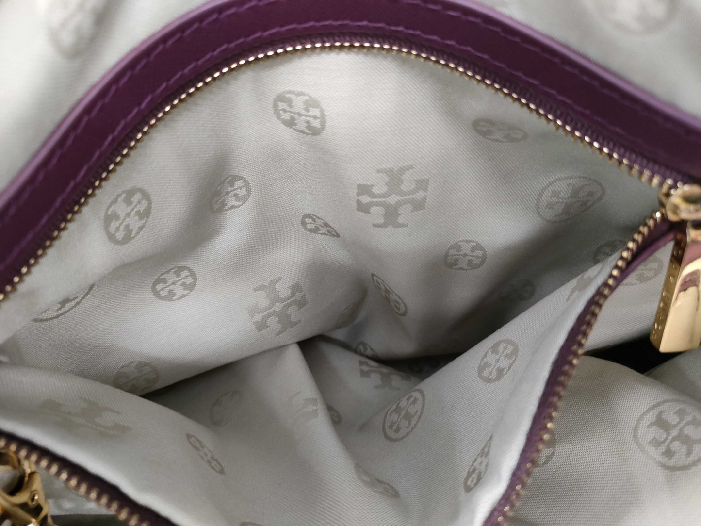 Tory Burch Leather 2-Way Tote Bag