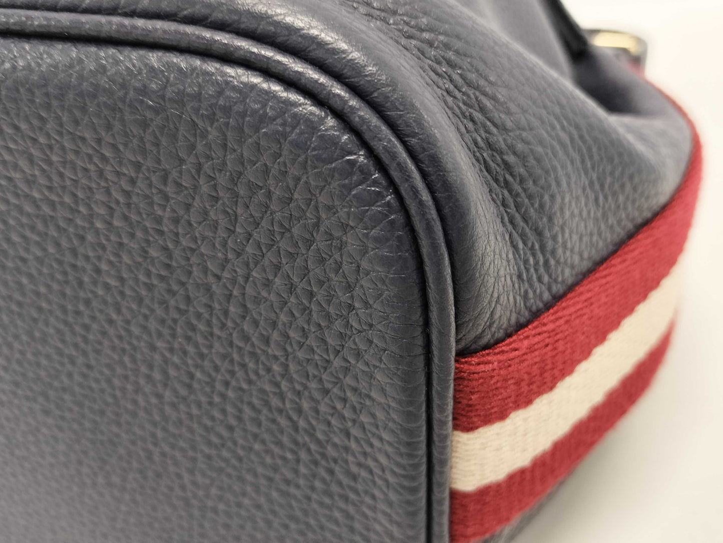 BALLY Leather Drawstring Shoulder Bag