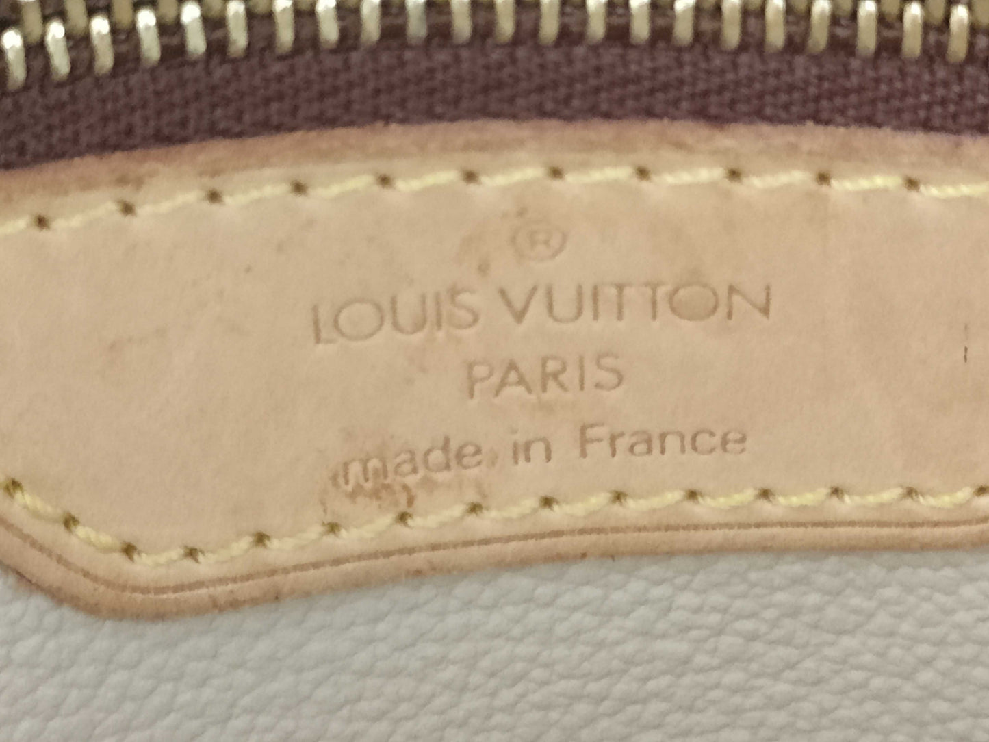 LOUIS VUITTON FL0061 Monogram M42238 Petit Bucket Tote Bag