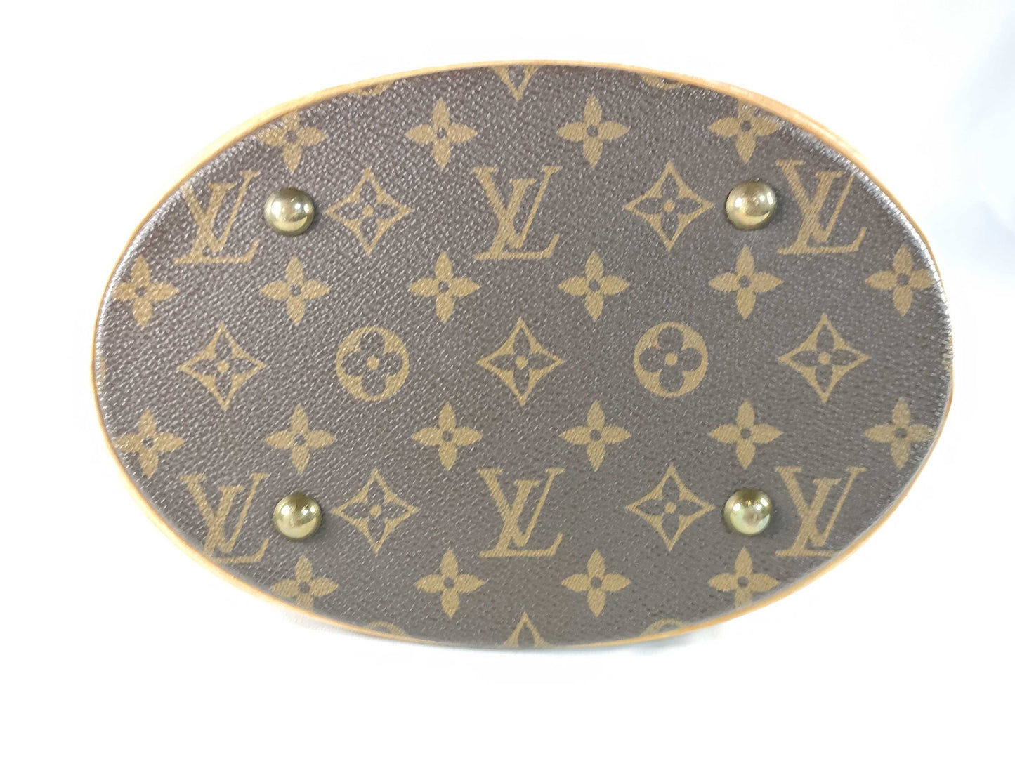 LOUIS VUITTON FL0061 Monogram M42238 Petit Bucket Tote Bag