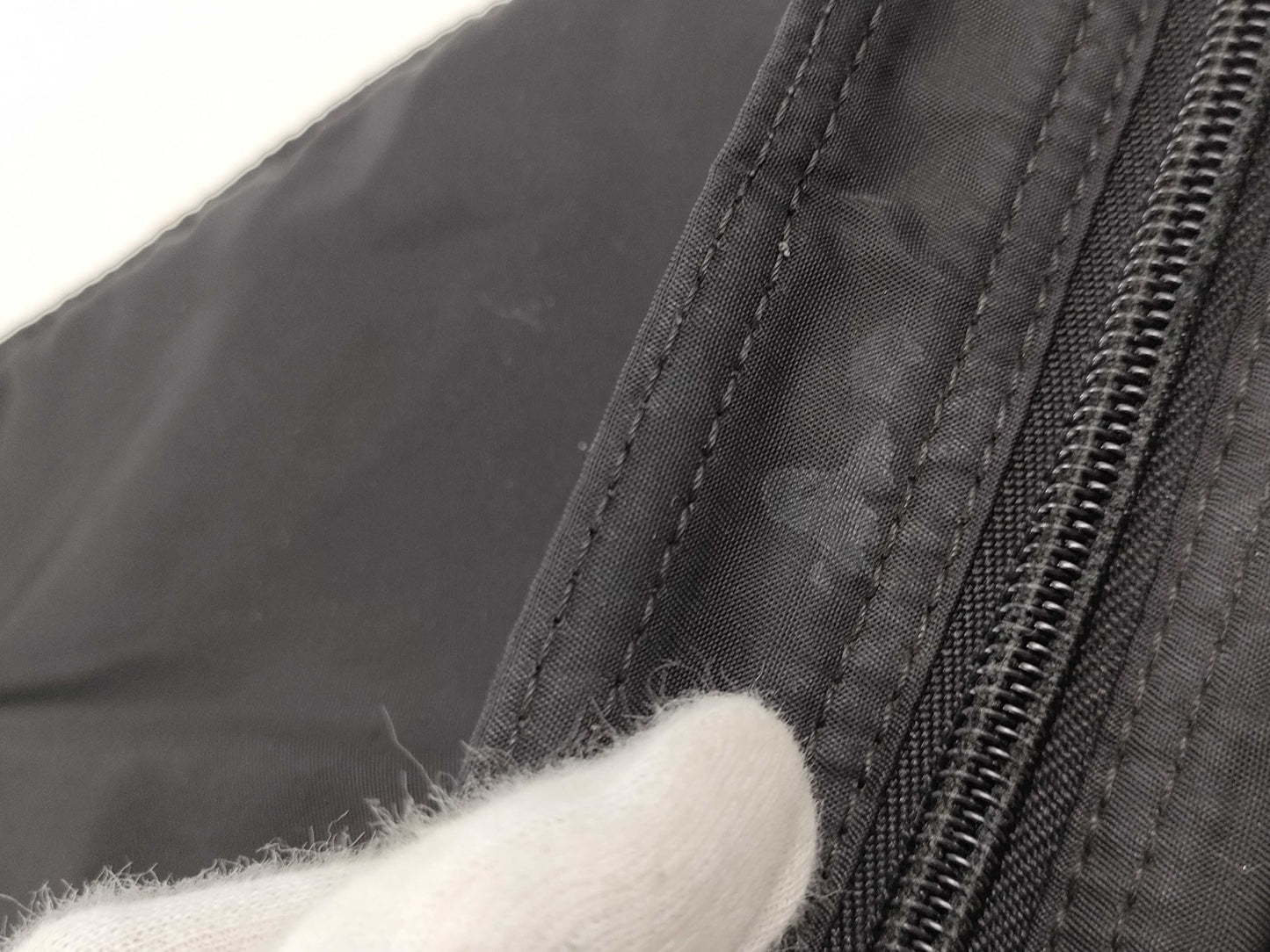 PRADA nylon shoulder bag
