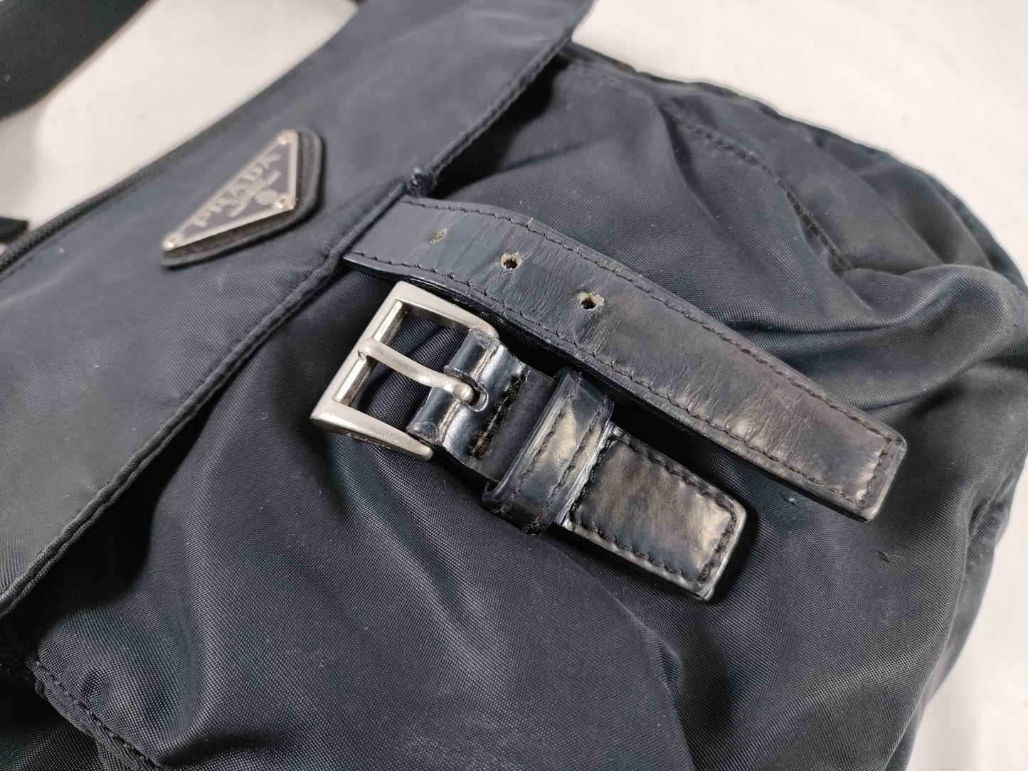 PRADA Nylon Prada Tessuto Nylon Shoulder Bag Shoulder Bag