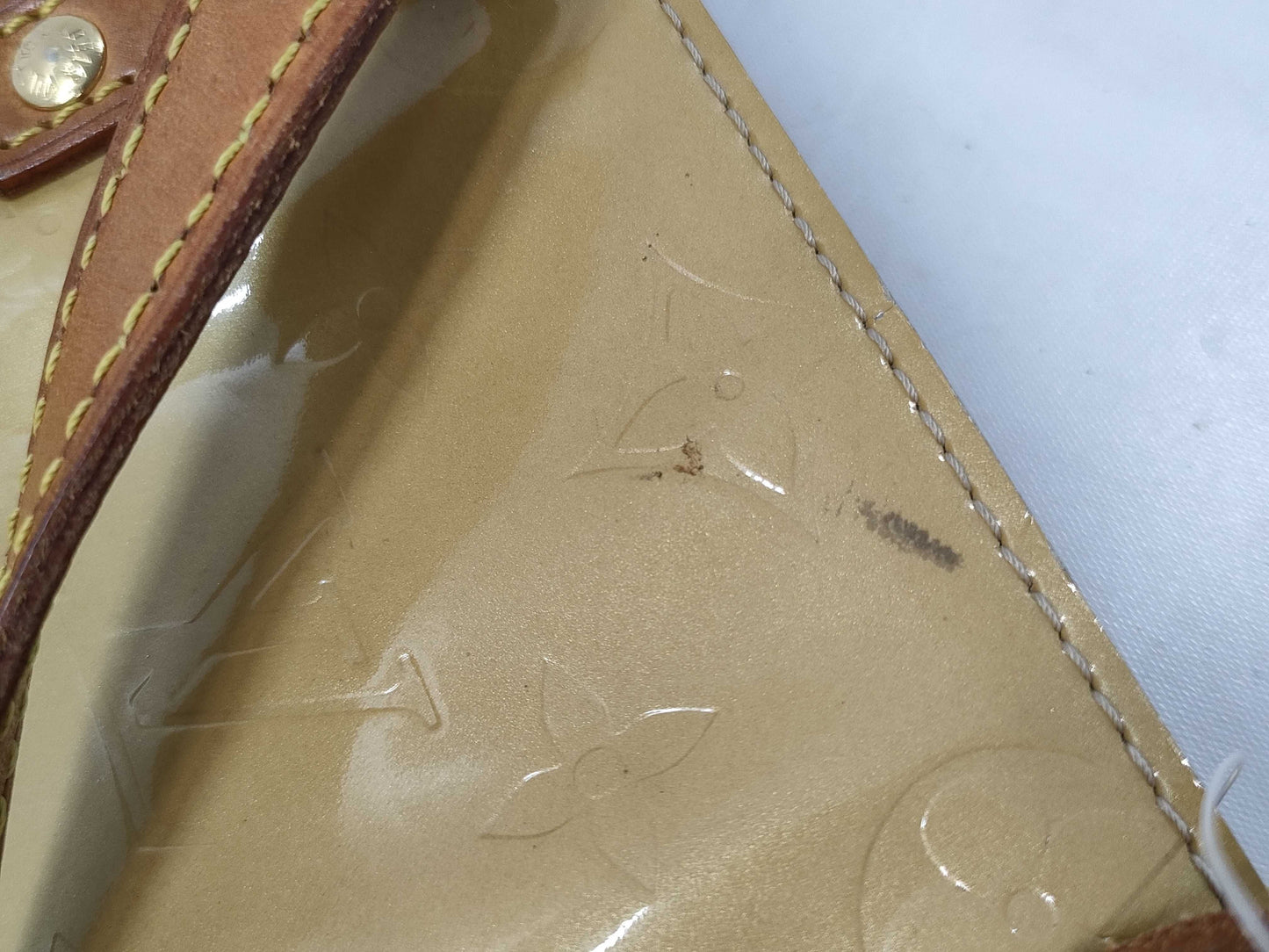 LOUIS VUITTON Vernis Lead PM Tote Bag