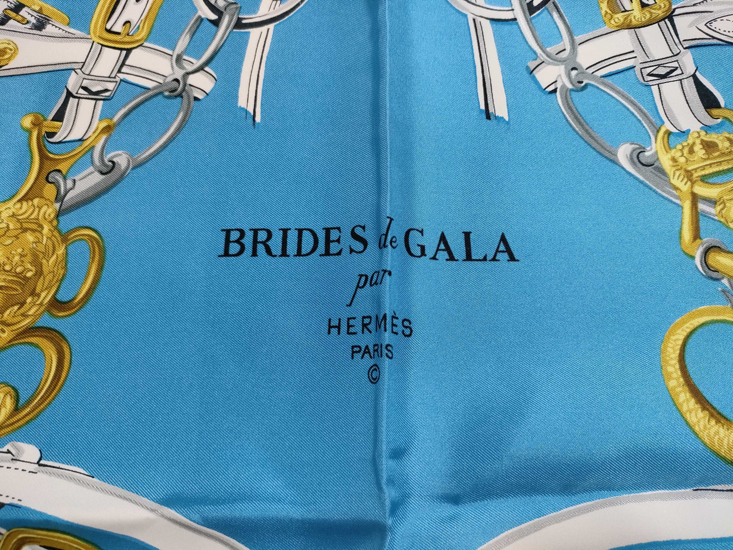 HERMES Carré BRIDE de GALA / Ceremonial Bridle Scarf