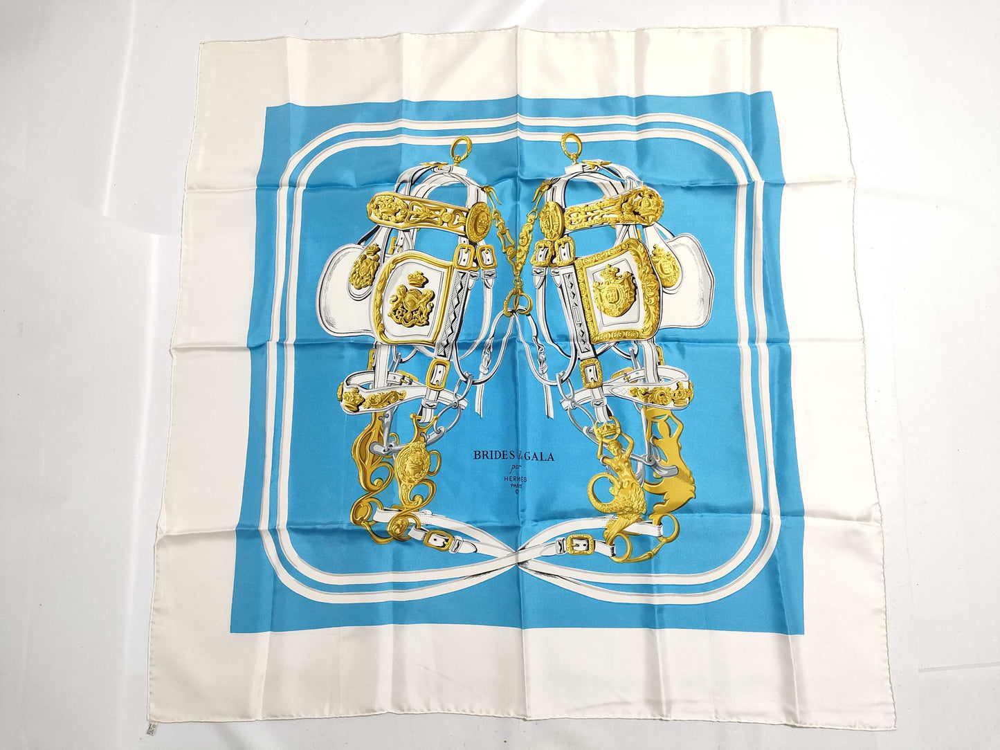 HERMES Carré BRIDE de GALA / Ceremonial Bridle Scarf