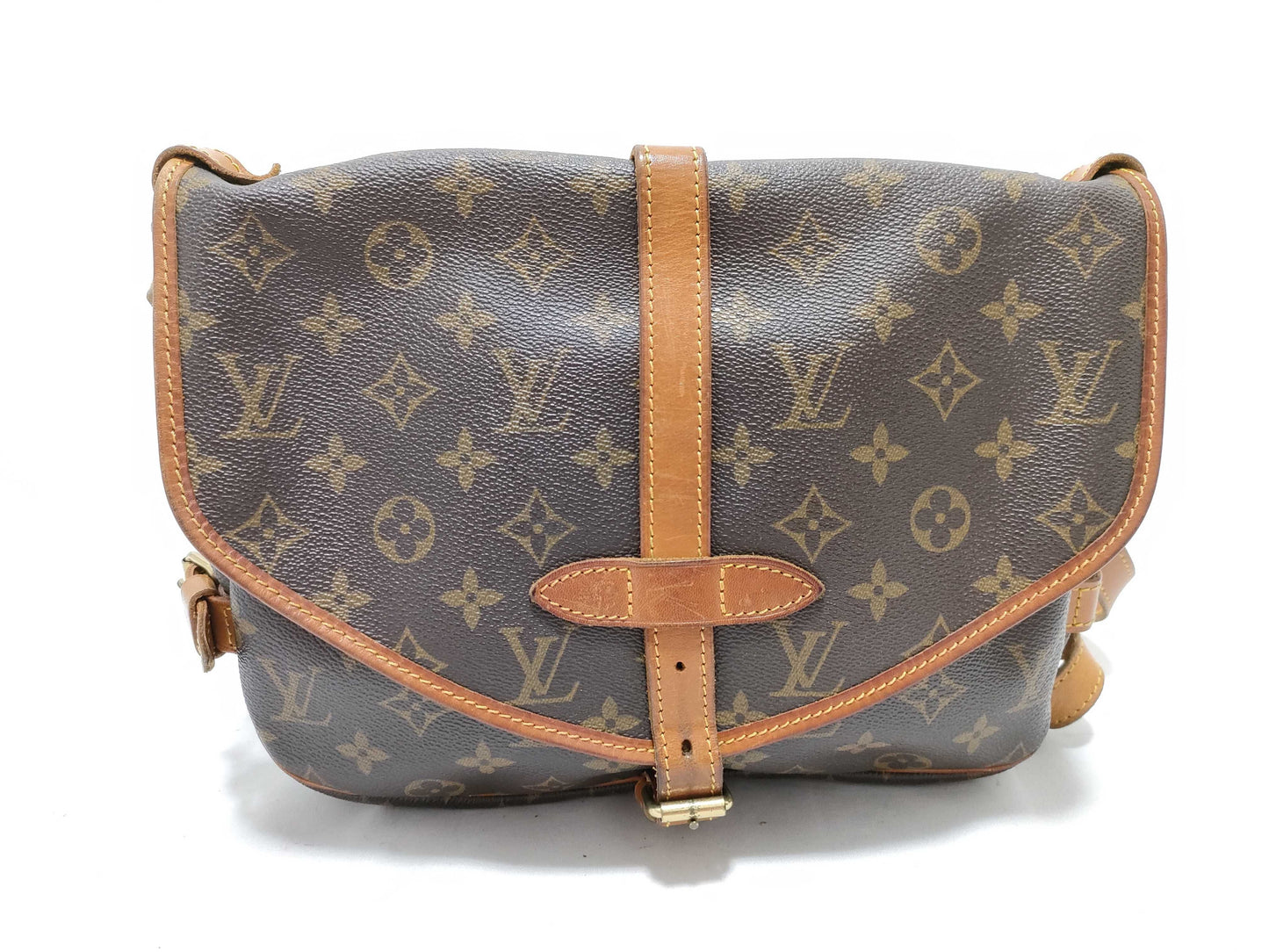 LOUIS VUITTON Monogram Saumur 30 Shoulder Bag
