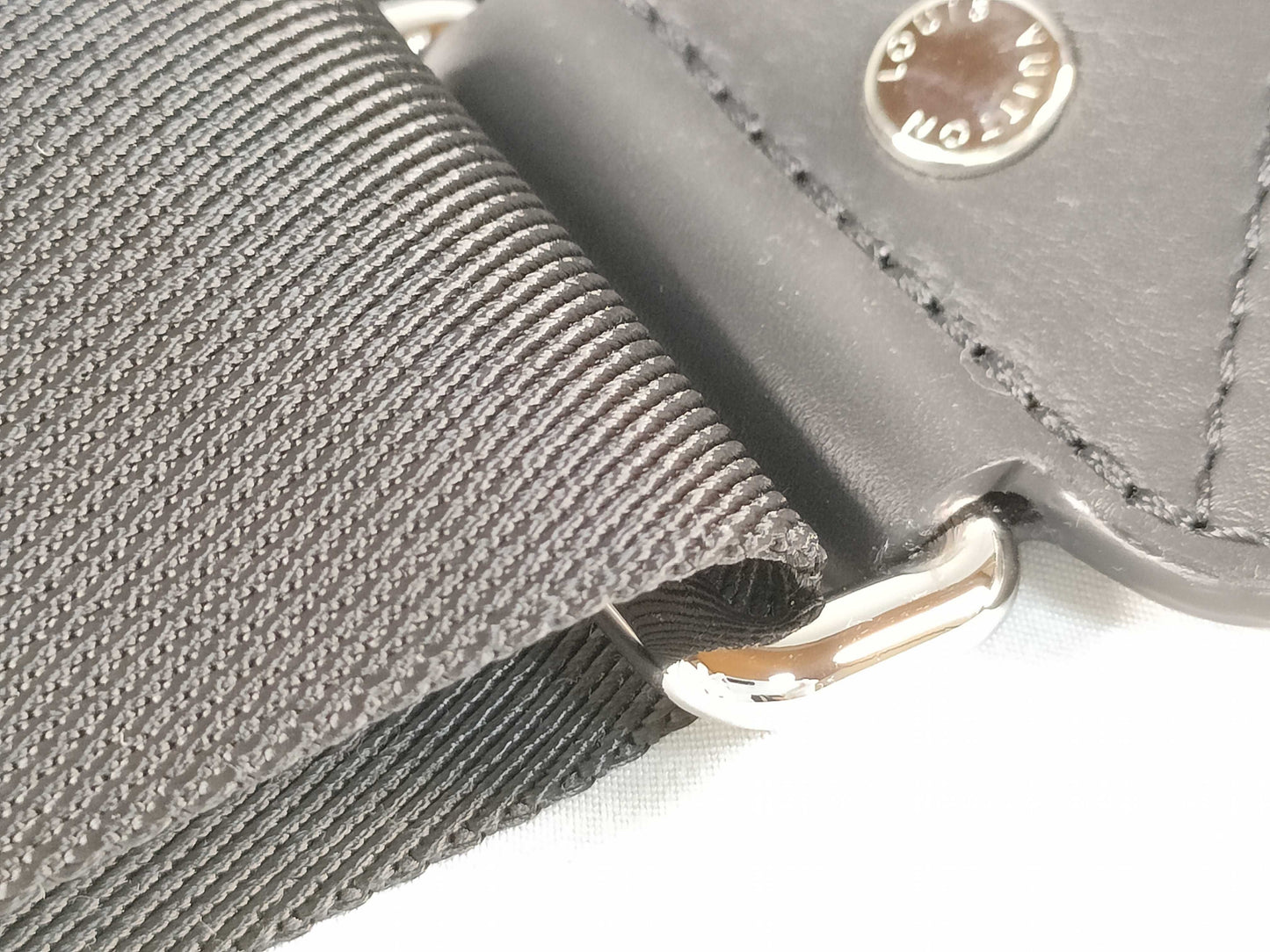 LOUIS VUITTON RFID Verified, Serial Unconfirmed, Damier Graphite N41720 Infini Avenue Sling Bag/Body Bag