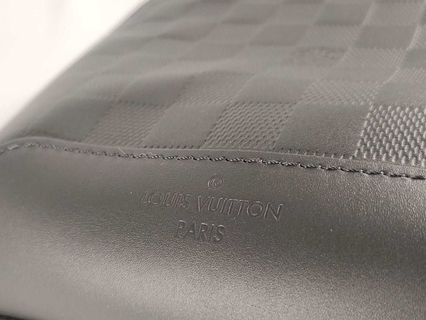 LOUIS VUITTON RFID Verified, Serial Unconfirmed, Damier Graphite N41720 Infini Avenue Sling Bag/Body Bag