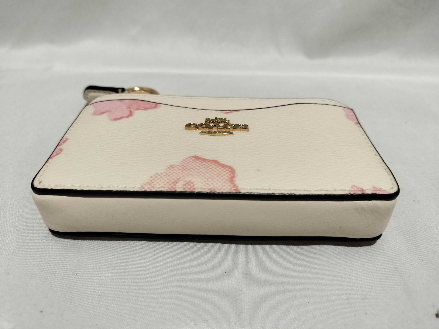 COACH Floral Print Fragment Case Coin Case