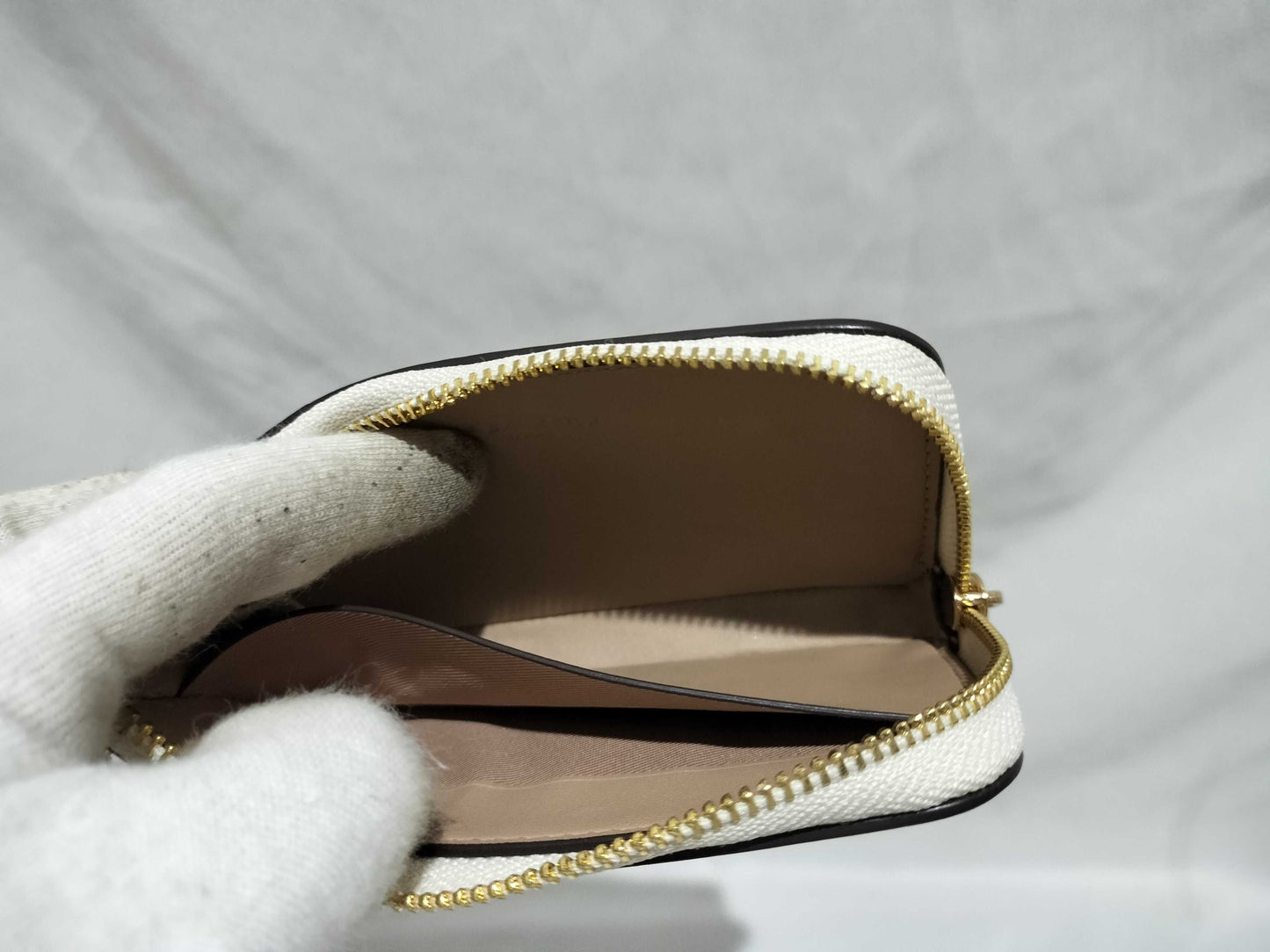 COACH Floral Print Fragment Case Coin Case