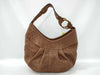 BVLGARI Leather Gold Hardware One-Shoulder Shoulder Bag