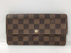 LOUIS VUITTON Damier Portefeuille Sarah Wallet