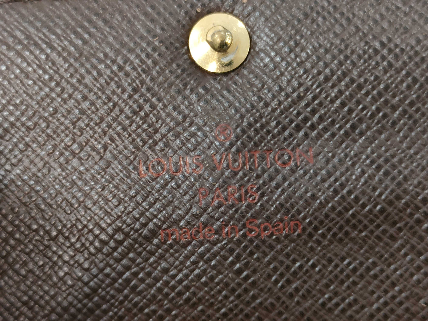 LOUIS VUITTON Damier Portefeuille Sarah Wallet